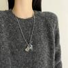Titanium Steel Guitar Chain Choker Hip-hop Electric Guitar Sweater Chain  Couple
