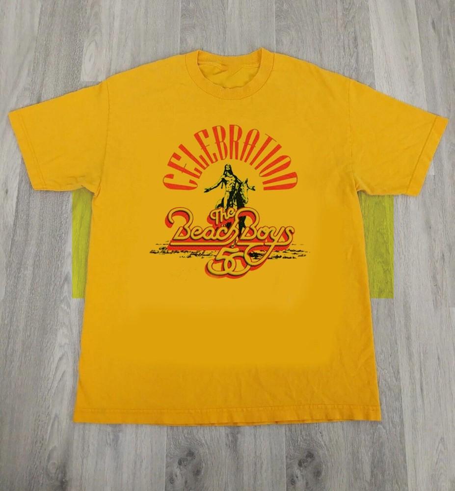 The 50th Reunion Tour The Beach Boys Gold Color Shirt BT1537 Unisex T-Shirt XL
