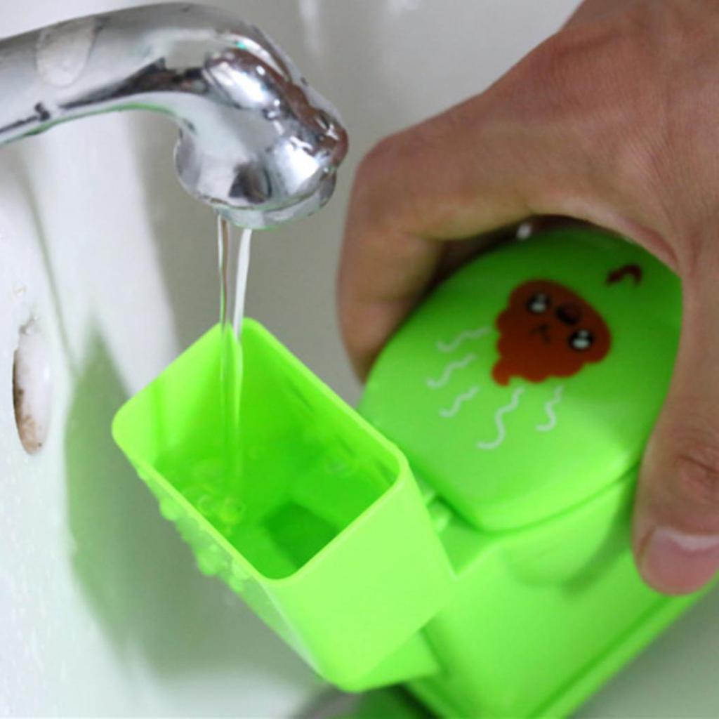 Parodi Prylar Mini Prank Squirt Spray Vatten Toalett Closestool Joke Toy Present