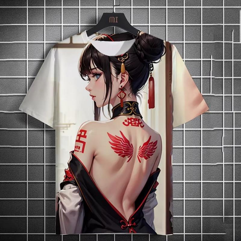 The 2026 Summer Bestsellers of The Naruto Pattern Series 3D Printed TrendyMen's short-sleeved shirt