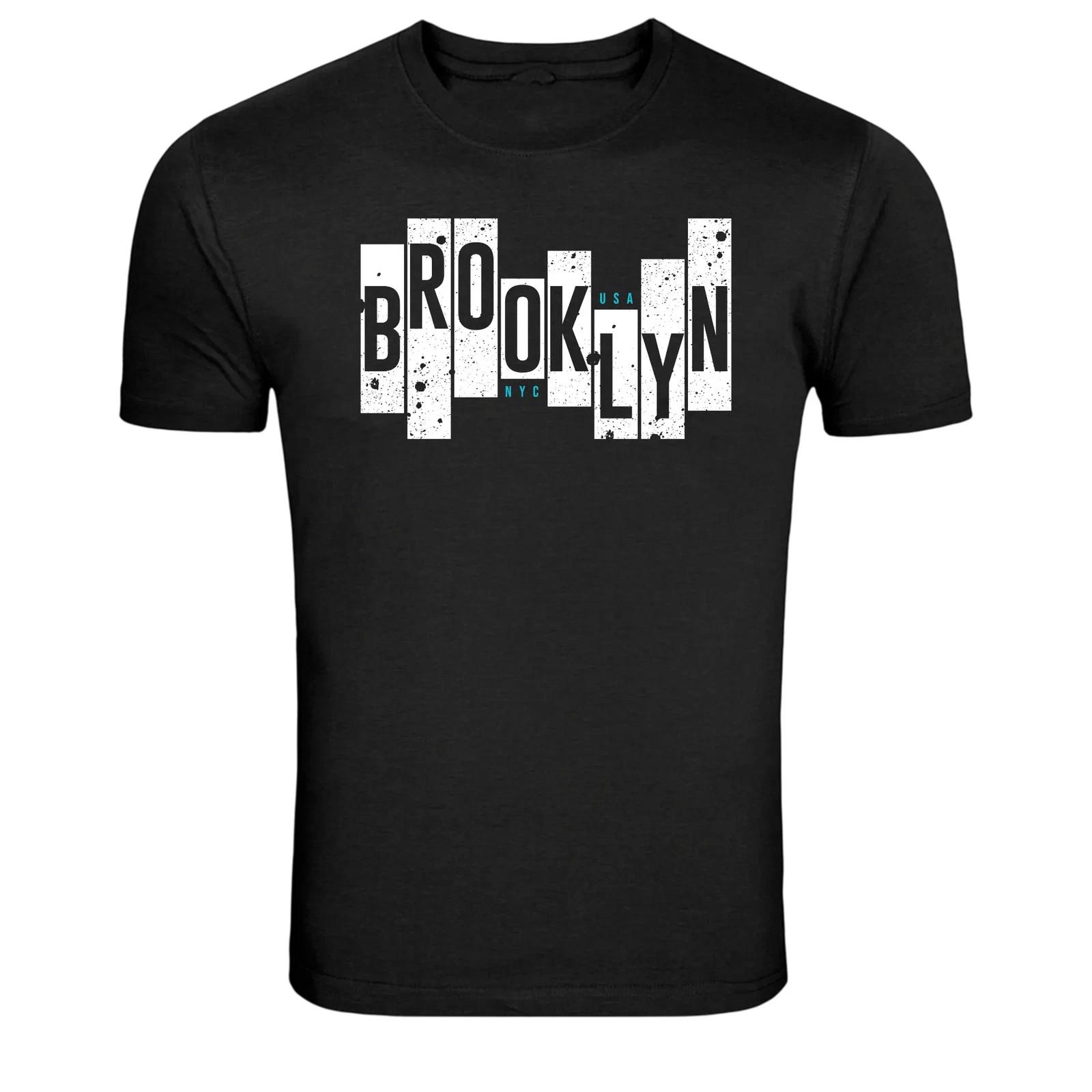 Brooklyn NYC Graphic T-Shirt New York Urban Streetwear Tee S