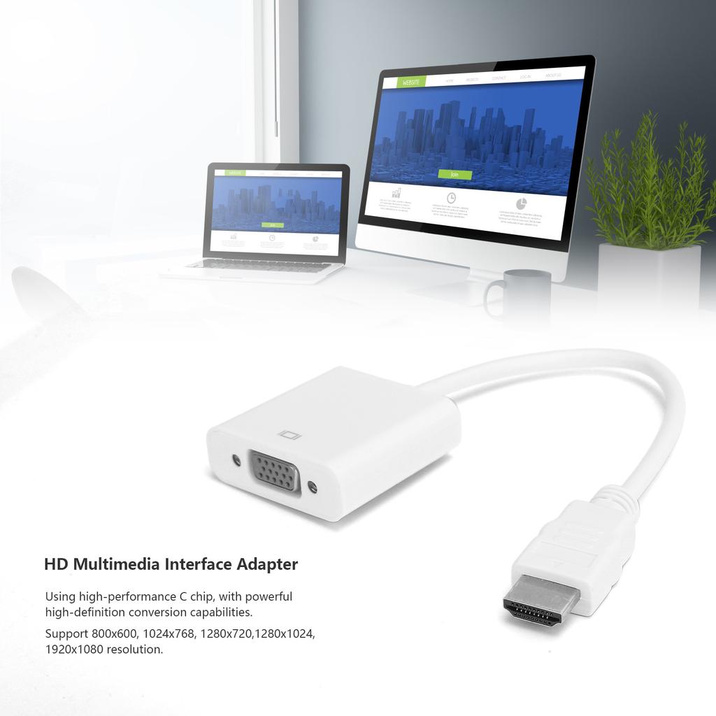 HD Multimedia Interface To VGA Converter Cable with 3.5mm   for  / /X BOX