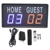 Elektronisch Basketbal Scorebord met Afstandsbediening USB Voeding LED Draagbare Scorehouder voor Volleybal