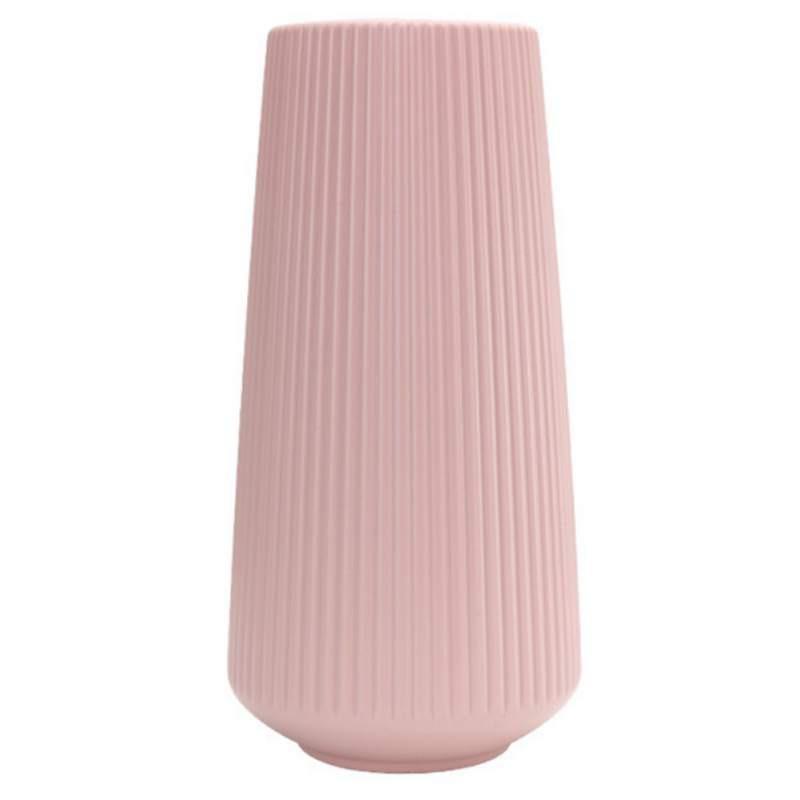 30cm Desktop Flowers Vases 3 Color Nordic Style Plastic Vase Home Living Room Decoration Table Ornaments for Flower Arrangements
