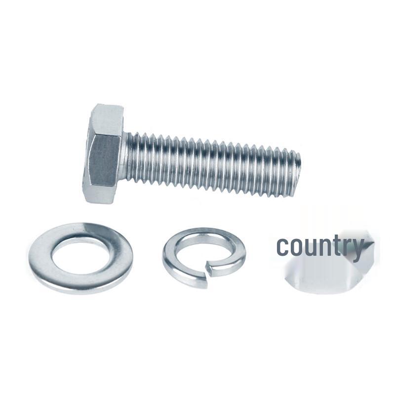 DIAIEN 10.9 Grade Blue-White Zinc Hex Head Bolt Set