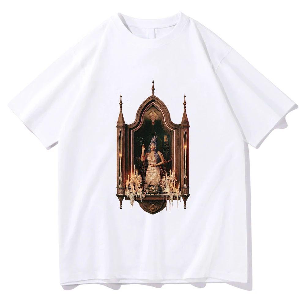 Fashion Y2k Tops Album Heads Melanie Martinez 2026 New T Shirt Cotton Clothes Graphic Print Tops Lover T Shirts Casual Loose