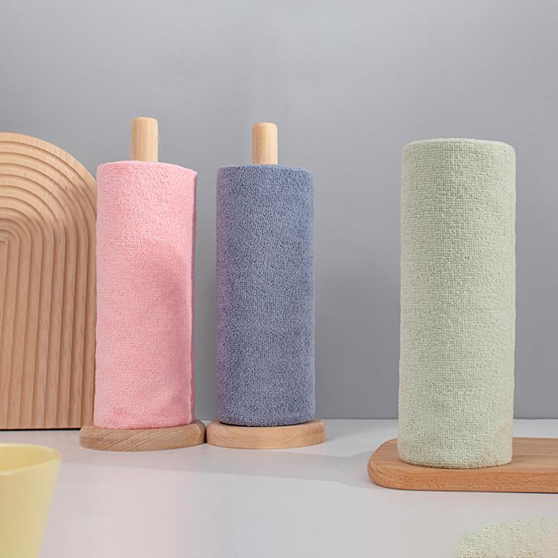 25cm×25cm Lappen Mikrofaserhandtücher Rolle/Ölabweisende Spülschwämme/Spültuch Handtuch/Küchenlappen Handtuch/Küchenreinigung Spültuch