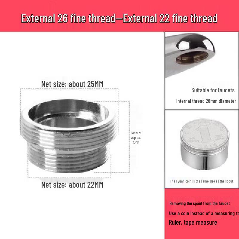 

Hanyou Faucet Aerator Adapter Kit