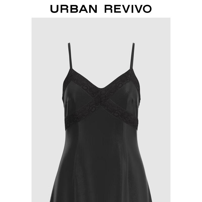 UR Women's V-Neck Spaghetti Strap A-Line Maxi Dress