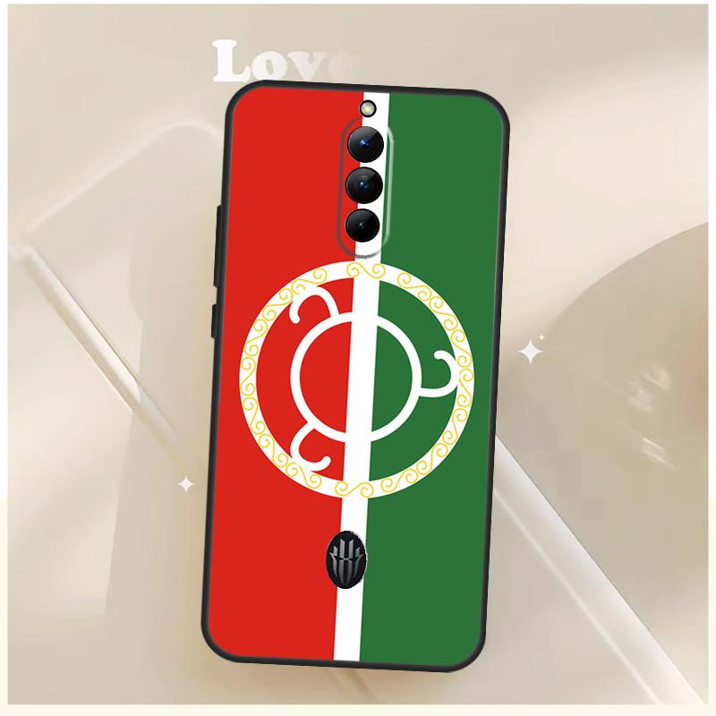 Ingushetia Flag Case For ZTE Nubia Red Magic 10S 9S 8S 8 9 10 11 Pro Plus 6 7 7S 6S For RedMagic 10 Air Cover