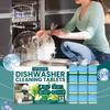 Dishwasher Cleaner Strong Oil Stain Removal Descaling Detergent Tablets Kitchen Cleaning Tools For Dishwasher Washing Machine