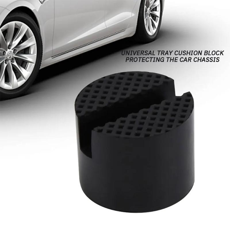 Multiple Vehicle 5cm Thick Rubber Jacks Support Pad Lifting Block Bearing 3Tons for Home Garage Mechanic