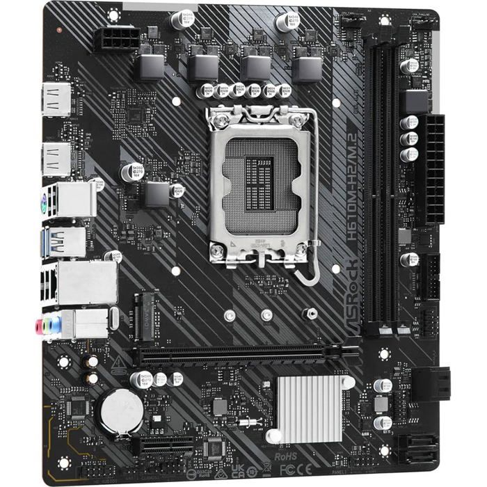 Carte Mère - ASROCK - H610M-H2/M.2 - Micro ATX - DDR4 - Socket LGA 1700