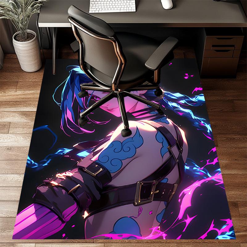 Game Lol Printed Area Rug Carpet for Bedroom Living Room Home Decor Rugs Mat Non Slip Mat Rug for Bedside