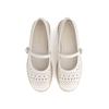 Tandy Women S Flat ShoeS Ivory  G26003 