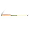 Extendable Fishing Pole Camping Mini Fishing Rod Telescopic Fishing Pole with Solid Wood Handle 1.2m