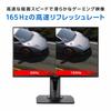 [.co.jp Exklusiv] ASUS Gaming-Monitor 27 Zoll FHD 1080p VG278QR-J 0,5 ms 165 Hz Schmaler Rahmen G-SYNC-kompatibel FreeSync HDMI DP DVI Höhenverstellung Version