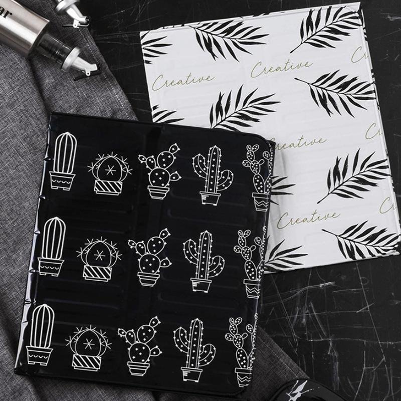 Aluminum Foil Gas Stove Baffle Kitchen Oil Plate Foldable Frying Pan Oil Splash Protection Screen Kichen Accessories