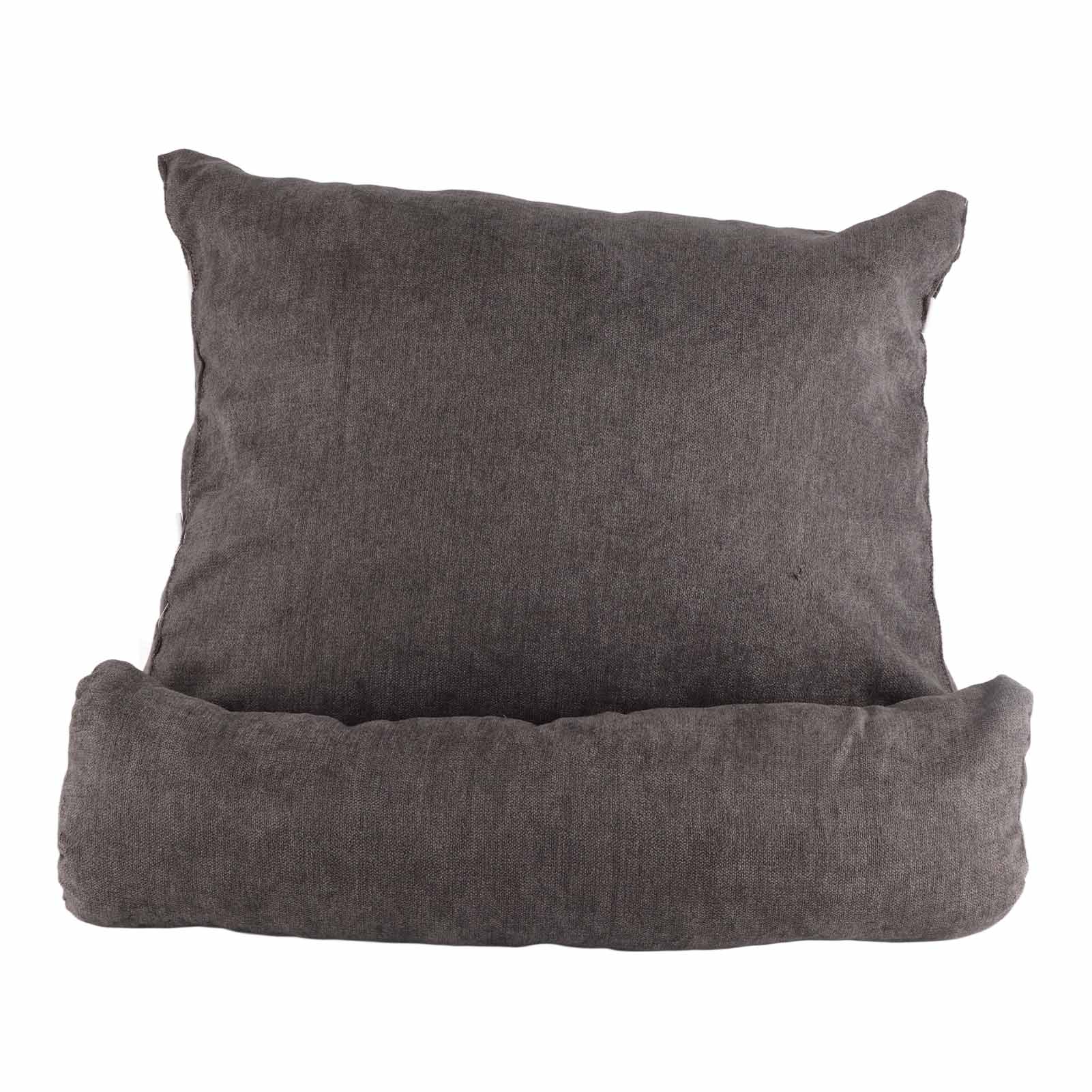 Большая спинка 60x22x50 см треугольный дизайн съемная мягкая удобная подушка для чтения спинка для 60x22x50cm темно серый 3980₽