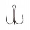 Fishing Hooks, Black Metallic, Diamond-Sharpeted, Box Of 10 Pcs. 6#