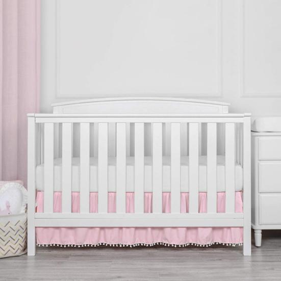 Plyšová koule Volánková sukně do postýlky Batole Nastavitelné Elastické Povlečení Postýlka Volánková sukně do postýlky Chlapci Dívčí Přikrývka