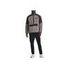 Under Armour Color Block Logo Patch Half Zip Retro Sports Stand Collar Jacket Men Jacket Gray 1373656-294