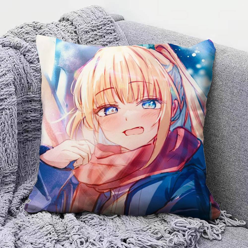 Klasės elito anime mergaitė Pagalvės užvalkalai Namų sofos pagalvės užvalkalai ir Dekoratyviniai individualūs