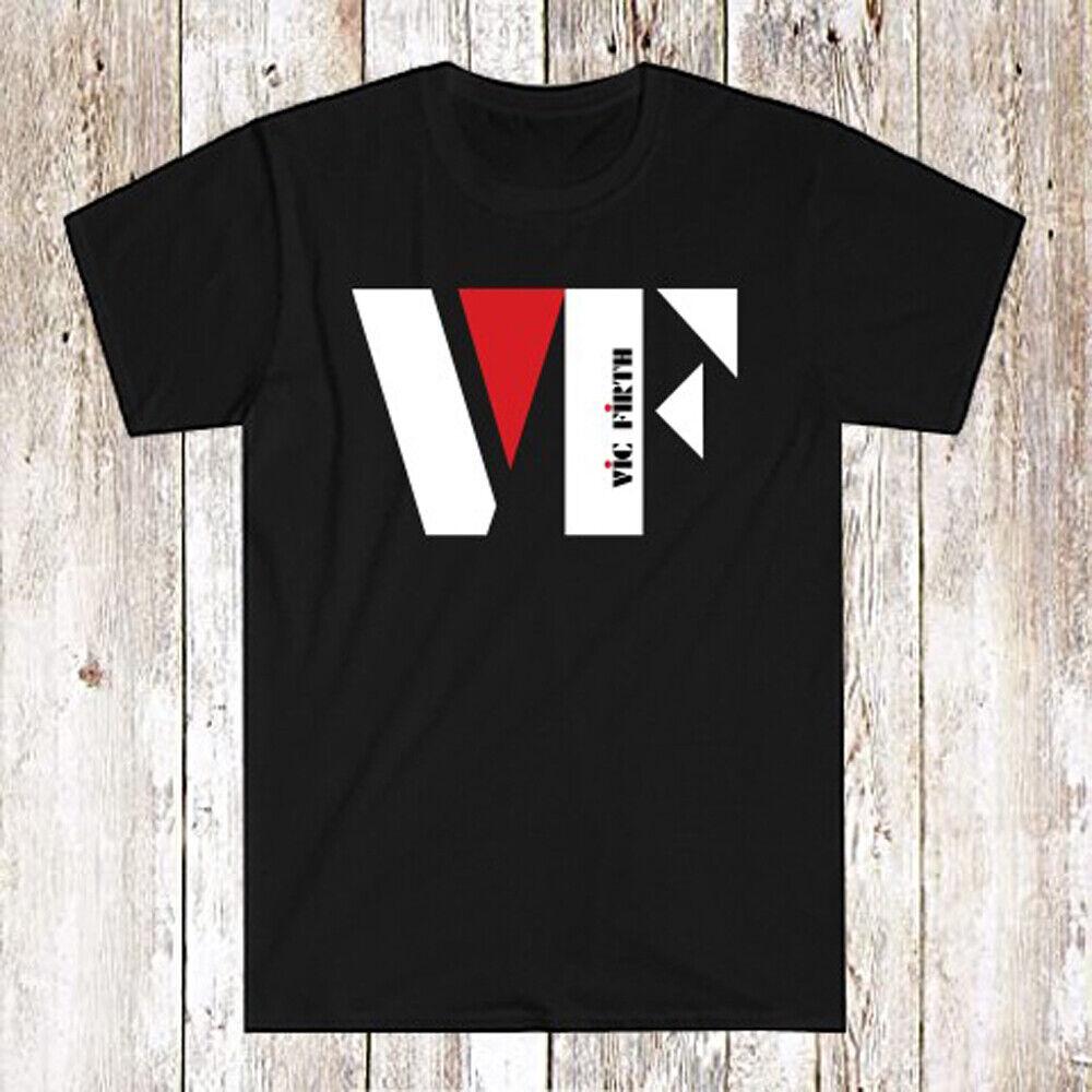 Мужская черная футболка Vic Firth Drums Размеры S-5XL Унисекс L