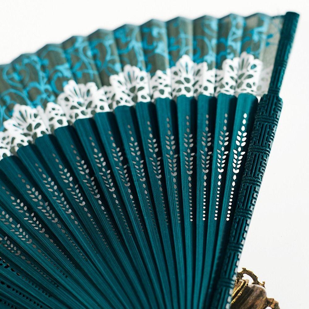 Change Color Folding Fan Folding Dance Fan Ancient   Hanfu Photography