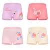 4Pc Kids Panties Girls' Briefs Female Child Underwear Lovely Cartoon Panties