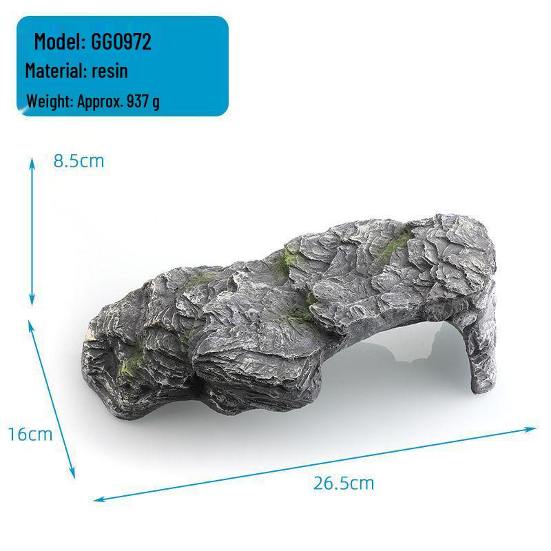 Platformă pentru Broaște Țestoase la Soare și Ascunzătoare: Loc de odihnă plutitor doi-în-unu și rampă de cățărare pentru țestoase cu tâmple roșii și țestoase de iaz chinezești
