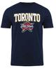 2024 NHL All Star Game Toronto Maple Leafs Back To Basic Logo T Shirt Navy Blue Unisex T-Shirt