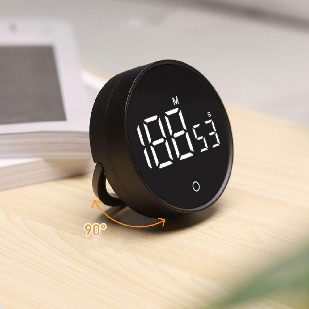 Multifunctional Rotating Countdown Timer Magnetic Suction Time Management Reminker  Student