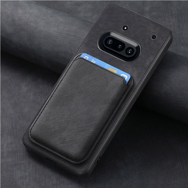 

For Magsafe Leather Case for Nothing Phone 3A Pro 3 A Magnetic Detachable 2 in 1 Wallet Card Pocket Cover for Nothing Phone 3a Nothing Phone 3A Pro
