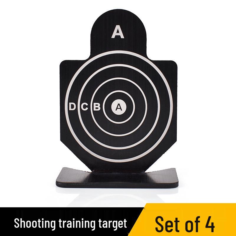 Aluminum Alloy Humanoid Soft Bullet Target for Indoor Shooting Training and Military Enthusiasts