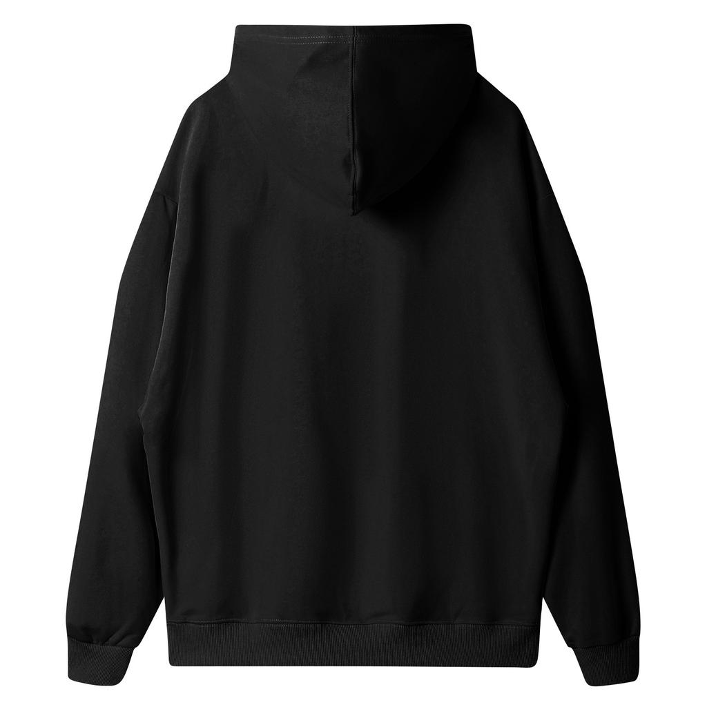 Children's Fashion Color Long Sleeved Hooded Pullover With Pockets Casual Adult Sweatshirt Top