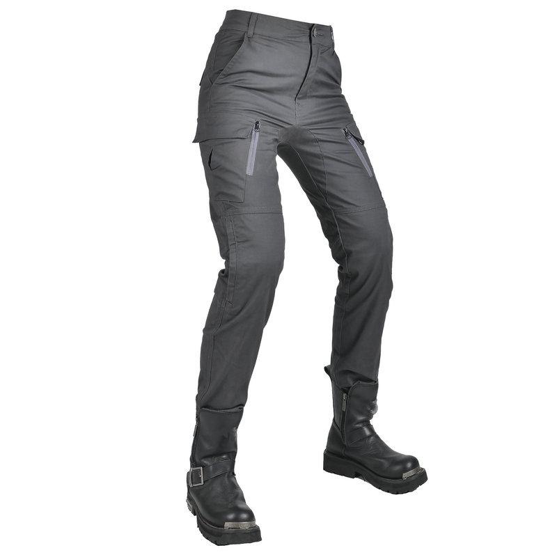 Motorcycle Four-season Anti-drop Riding Pants Breathable High-waisted Female Rider Locomotive Anti-drop Pants, Silicone Protective Gear