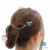 Sea Drop Glowing Firefly Dragonfly Kerama 22mm Luminous Single Hair Japanese Japanese Style Hair Accessory Hairpin, Glass, Bead, Marine, Bead, Silver,