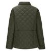 Modische Damen Farbe Langarm Knopfleiste Tasche Freizeit Leichte Baumwolljacke