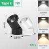 Led Downlight Bodové svítidlo Stropní svítidlo 220V 5W 10W15W Přisazené LED svítidlo Stropní svítidlo pro osvětlení obývacího pokoje Kuchyně