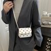 Mini Temperament Shoulder Bag Exquisite and Beautiful Casual Polka Dot Printing Popular Fashion Trend Messenger Bag Small Square Bag Women