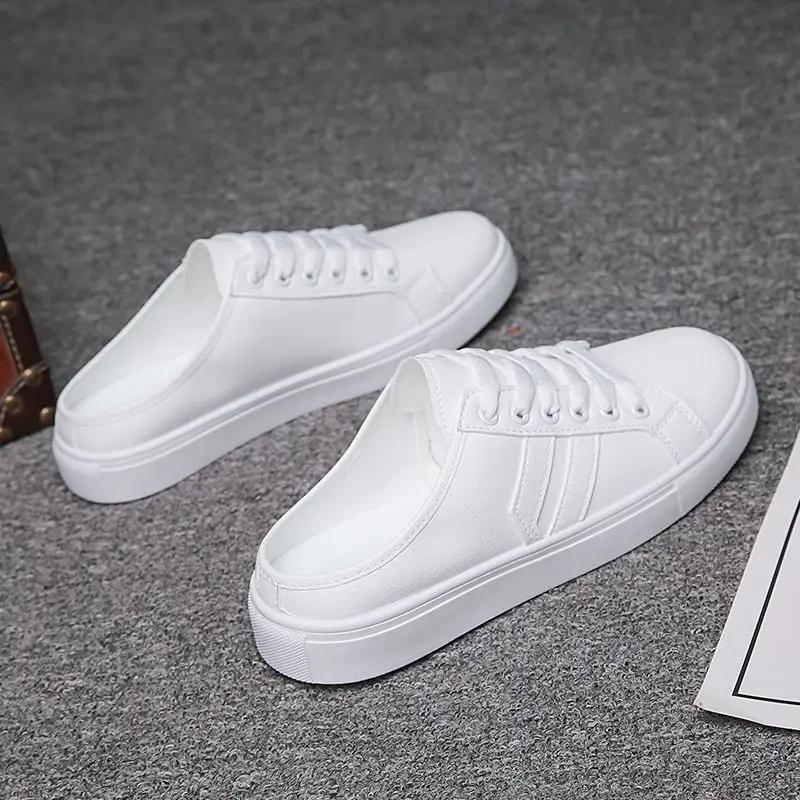 Fashion Mules Flat Eva Men's Shoe Male Slipper Slides Half Mascullino Fun Summer Sale Casual High Quality Fashion Trend 2025 Adult Y2k