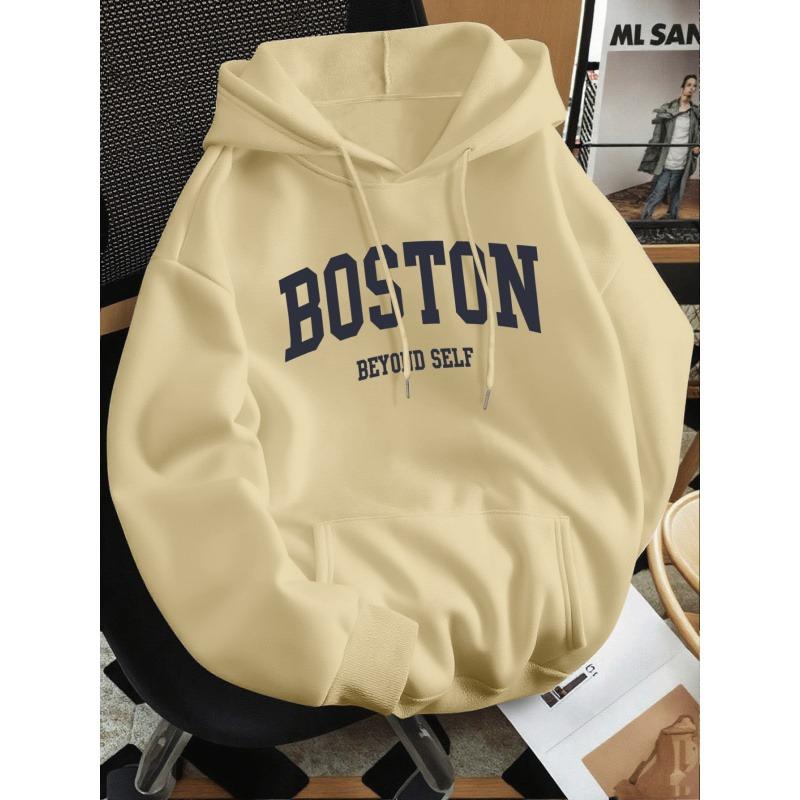 2026 New Loose Hoodie Thin Spring Autumn Versatile Casual No Pilling Fade Resistant