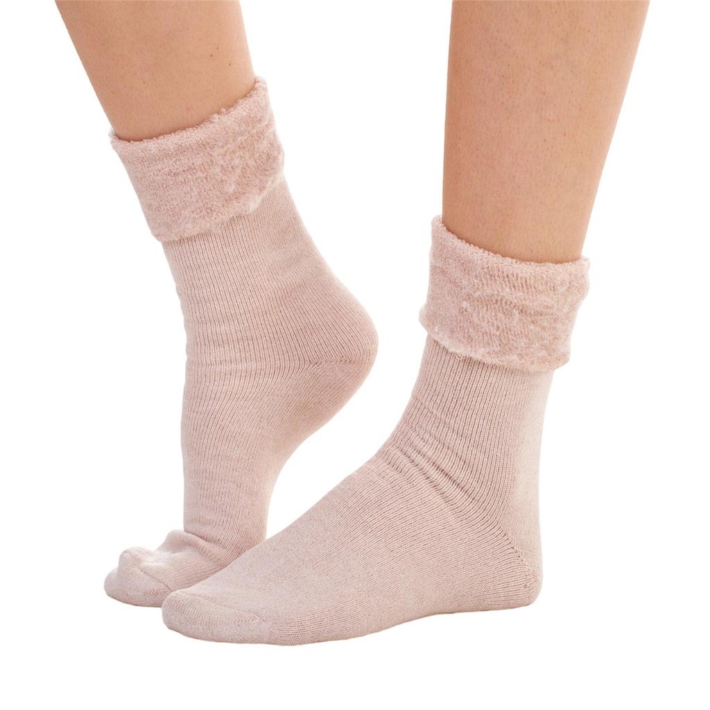 Soxy Womens/Ladies Thermal Fleece Socks (Pack of 6)