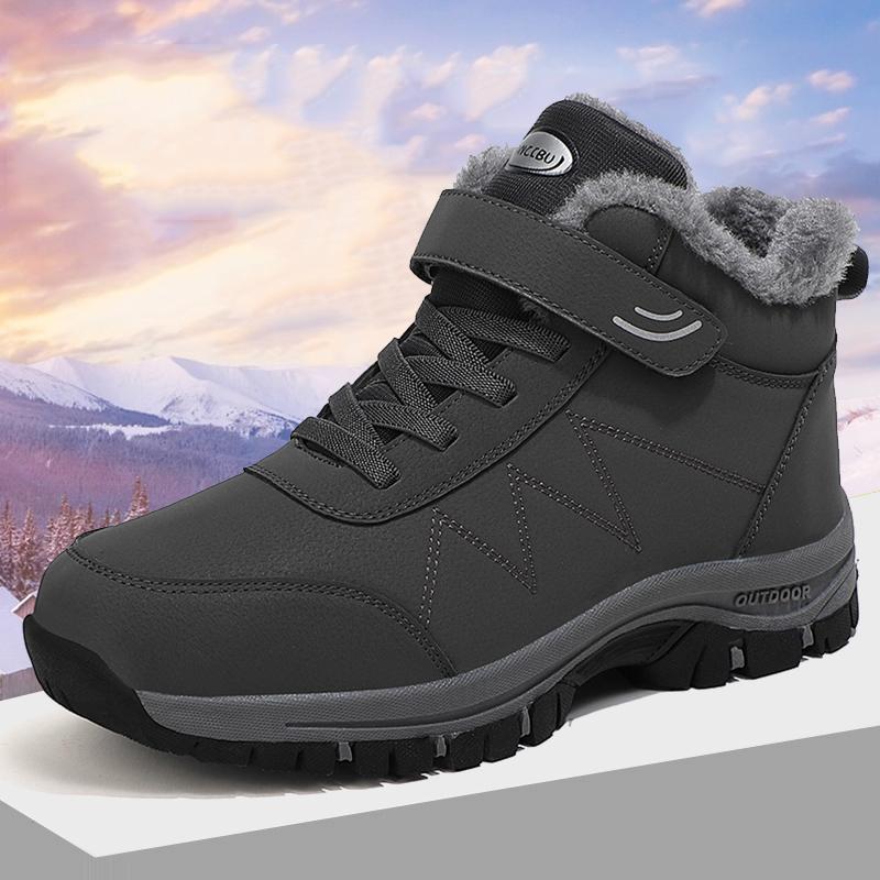 Men's Winter Snow Boots Cheap Shoes Clearance Free Shipping couple Sneakers Men's Women's Plush Non-slip Hiking Motorcycle Boots