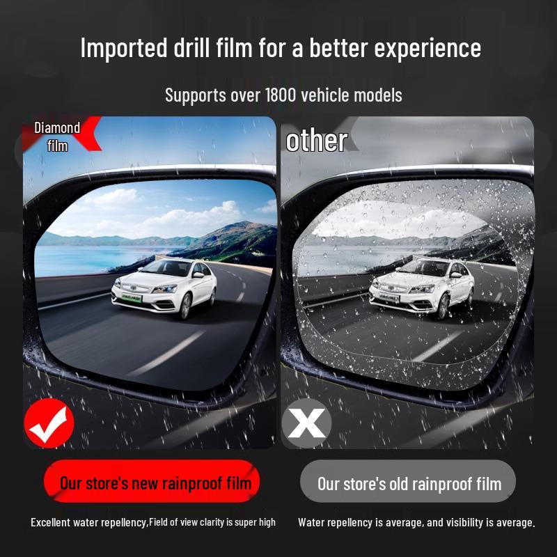 Fólie proti dešti na zpětné zrcátko Volkswagen pro modely Sagitar, Bora, Lavida, Santana, Tiguan, Jetta, VS5, Magotan.