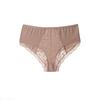 Women's Summer New Lace Lace Hollow Out Cotton Comfortable Breathable Low-waisted Briefs