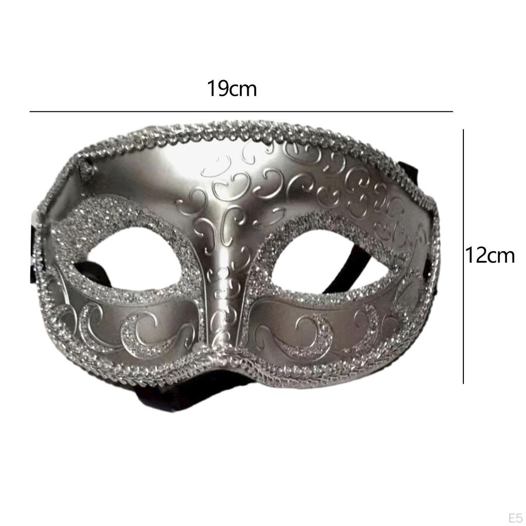 Mask Props Masks Mardi Gras Half Face Costume for Club Carnival Evening Festival