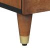 Sideboard with Drawers Brown 40 X 33 X 75 Cm Solid Mango Wood