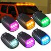 Flashing Warning Light Solar Roof Strobe with Remote Control Waterproof Wireless LED Smart Sensor for Trucks Cars Motorcycles